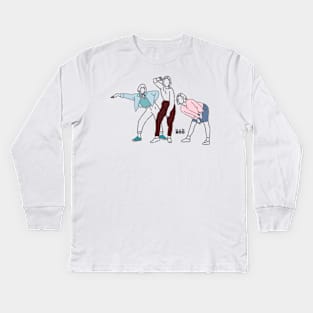 Reply 1988 Duk-Sun BFF Kids Long Sleeve T-Shirt